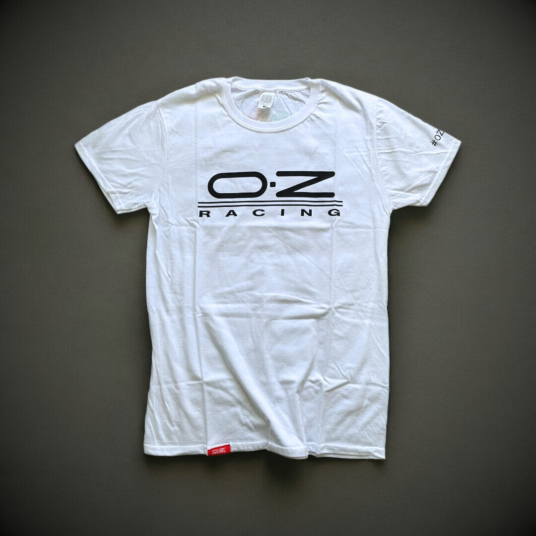 T-Shirt OZ Racing Bianco